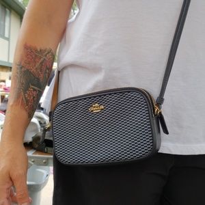 COACH Cross Body Small Purse NAVY BLUE